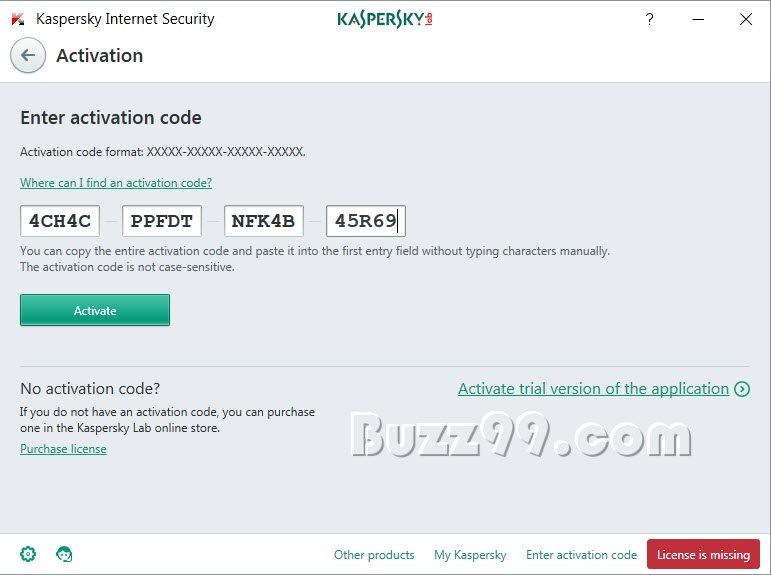 kaspersky android free activation code